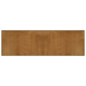 vidaXL Rectangular Brown Rug 60x200 cm Bamboo