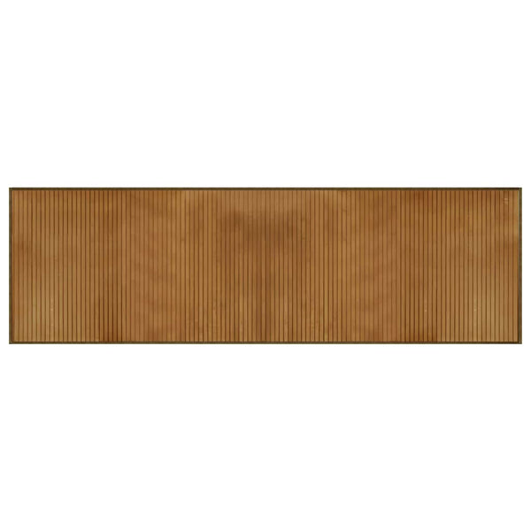 vidaXL Rectangular Brown Rug 60x200 cm Bamboo