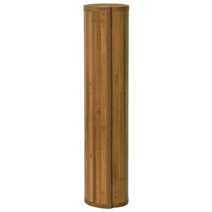 vidaXL Rectangular Brown Rug 60x200 cm Bamboo