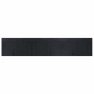 vidaXL Rectangular Black Rug 60x300 cm Bamboo