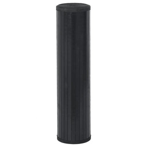 vidaXL Rectangular Black Rug 60x300 cm Bamboo