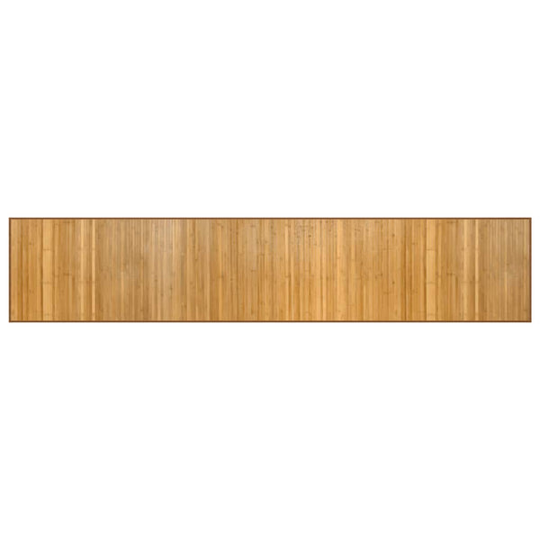 vidaXL Rectangular Natural Rug 60x300 cm Bamboo