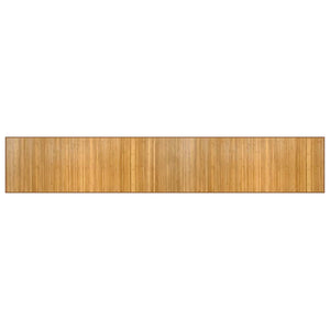 vidaXL Rectangular Natural Rug 60x400 cm Bamboo