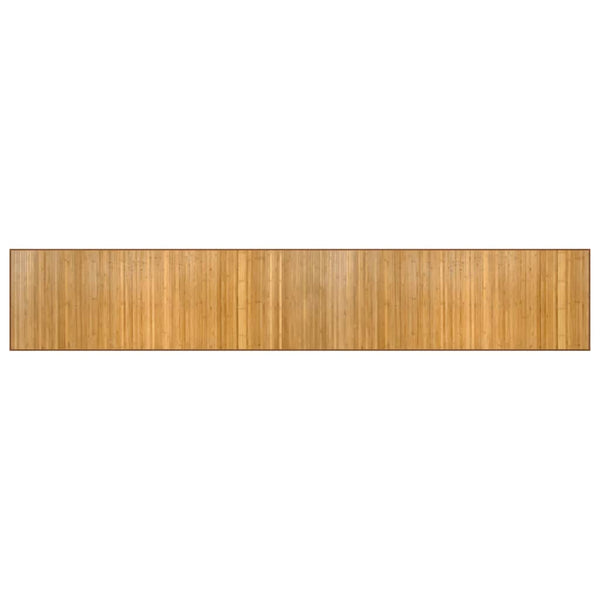 vidaXL Rectangular Natural Rug 60x400 cm Bamboo