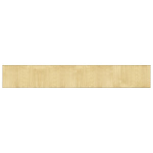 vidaXL Rectangular Rug Light Natural 60x400 cm Bamboo