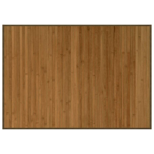 vidaXL Rectangular Rug Brown 70x100 cm Bamboo