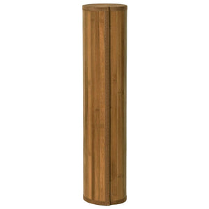 vidaXL Rectangular Rug Brown 70x100 cm Bamboo