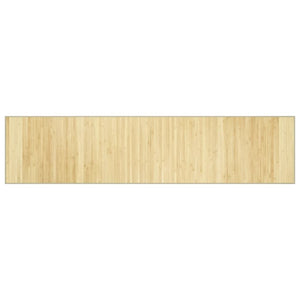 Bambus Teppich Hell 70x300 cm