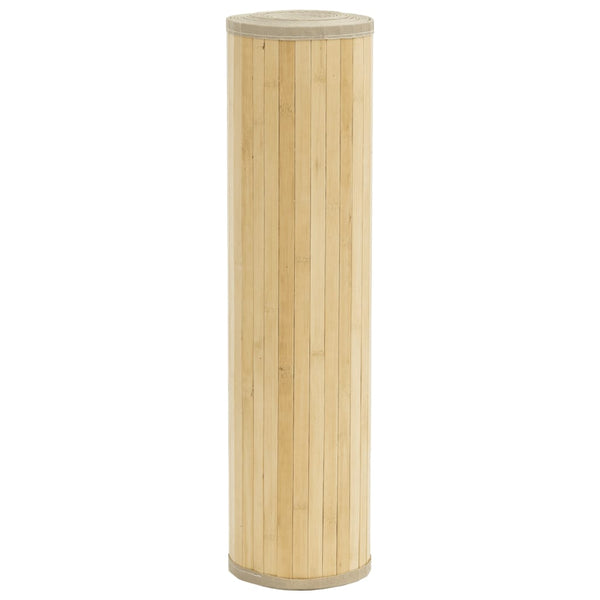 Bambus Teppich Hell 70x300 cm