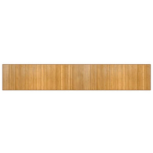 Bambus Teppich Natur 70x400 cm