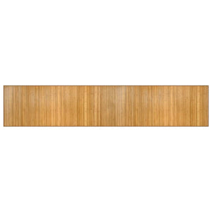 Bambus Teppich Natur 80x400 cm