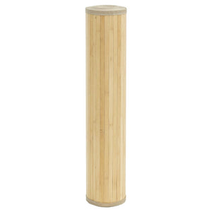 Bambus Teppich Hell 100x200 cm