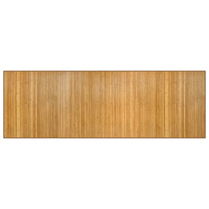 Bambus Teppich Natur 100x300 cm