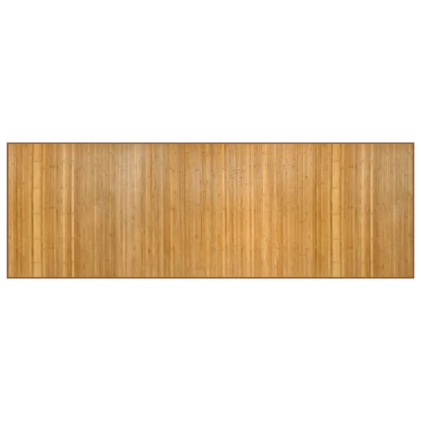 Bambus Teppich Natur 100x300 cm
