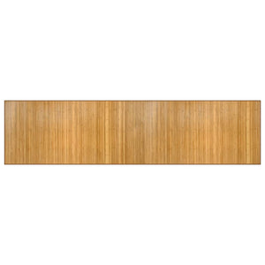 Bambus Teppich Natur 100x400 cm