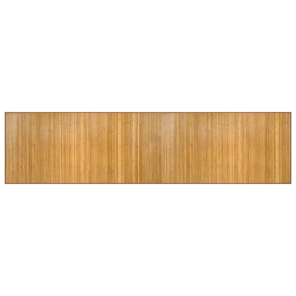 Bambus Teppich Natur 100x400 cm