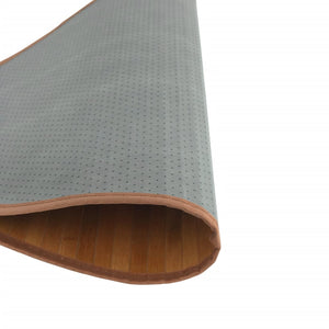 vidaXL Round Rug Natural 60 cm Bamboo