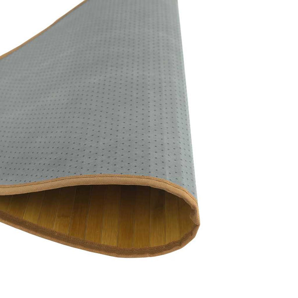 vidaXL Round Rug Natural 100 cm Bamboo