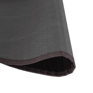 vidaXL Round Rug Dark Brown 100 cm Bamboo