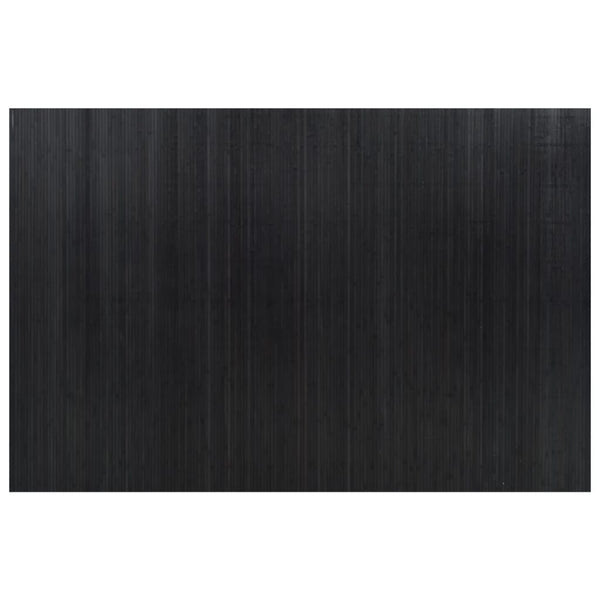 vidaXL Room Divider Black Width 250 cm Height 165 cm Bamboo