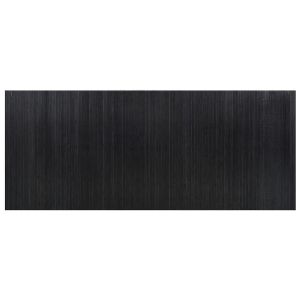 vidaXL Room Divider Black Width 400 cm Height 165 cm Bamboo