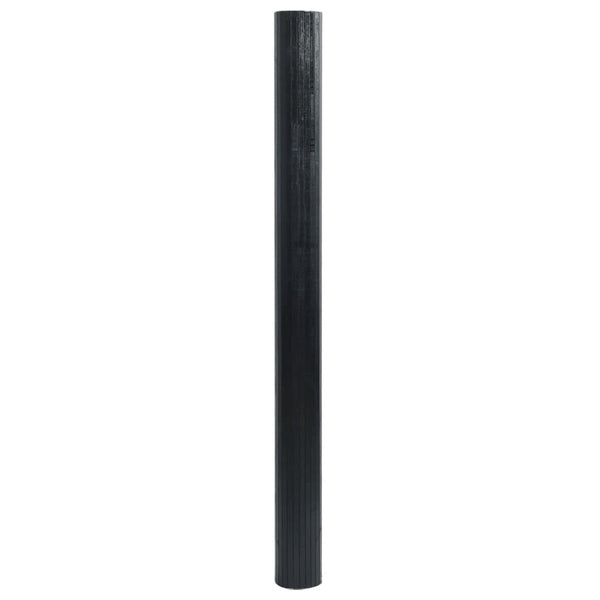 vidaXL Room Divider Black Width 400 cm Height 165 cm Bamboo