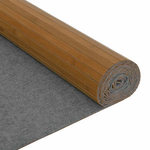 vidaXL Room Divider Brown Width 400 cm Height 165 cm Bamboo