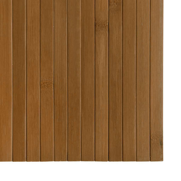vidaXL Room Divider Brown Width 400 cm Height 165 cm Bamboo