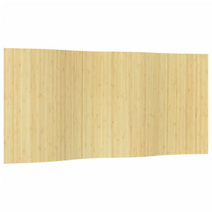 vidaXL Screen Light Natural Width 400 cm Height 165 cm Bamboo