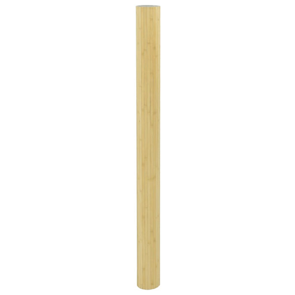 vidaXL Screen Light Natural Width 400 cm Height 165 cm Bamboo
