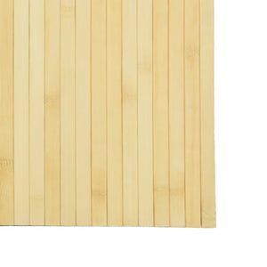 vidaXL Screen Light Natural Width 400 cm Height 165 cm Bamboo