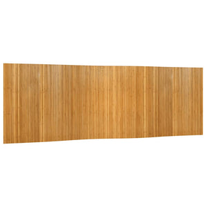 vidaXL Room Divider Natural Width 600 cm Height 165 cm Bamboo