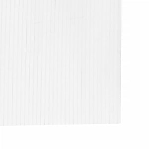 vidaXL Room Divider White Width 600 cm Height 165 cm Bamboo