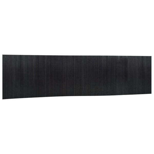 vidaXL Room Divider Black Width 800 cm Height 165 cm Bamboo