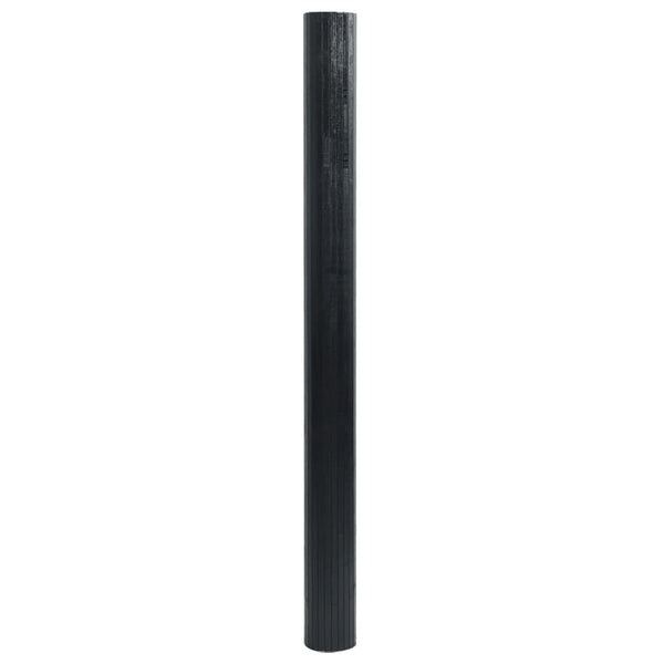 vidaXL Room Divider Black Width 800 cm Height 165 cm Bamboo