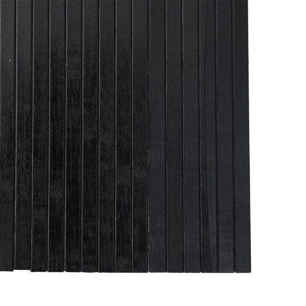 vidaXL Room Divider Black Width 800 cm Height 165 cm Bamboo