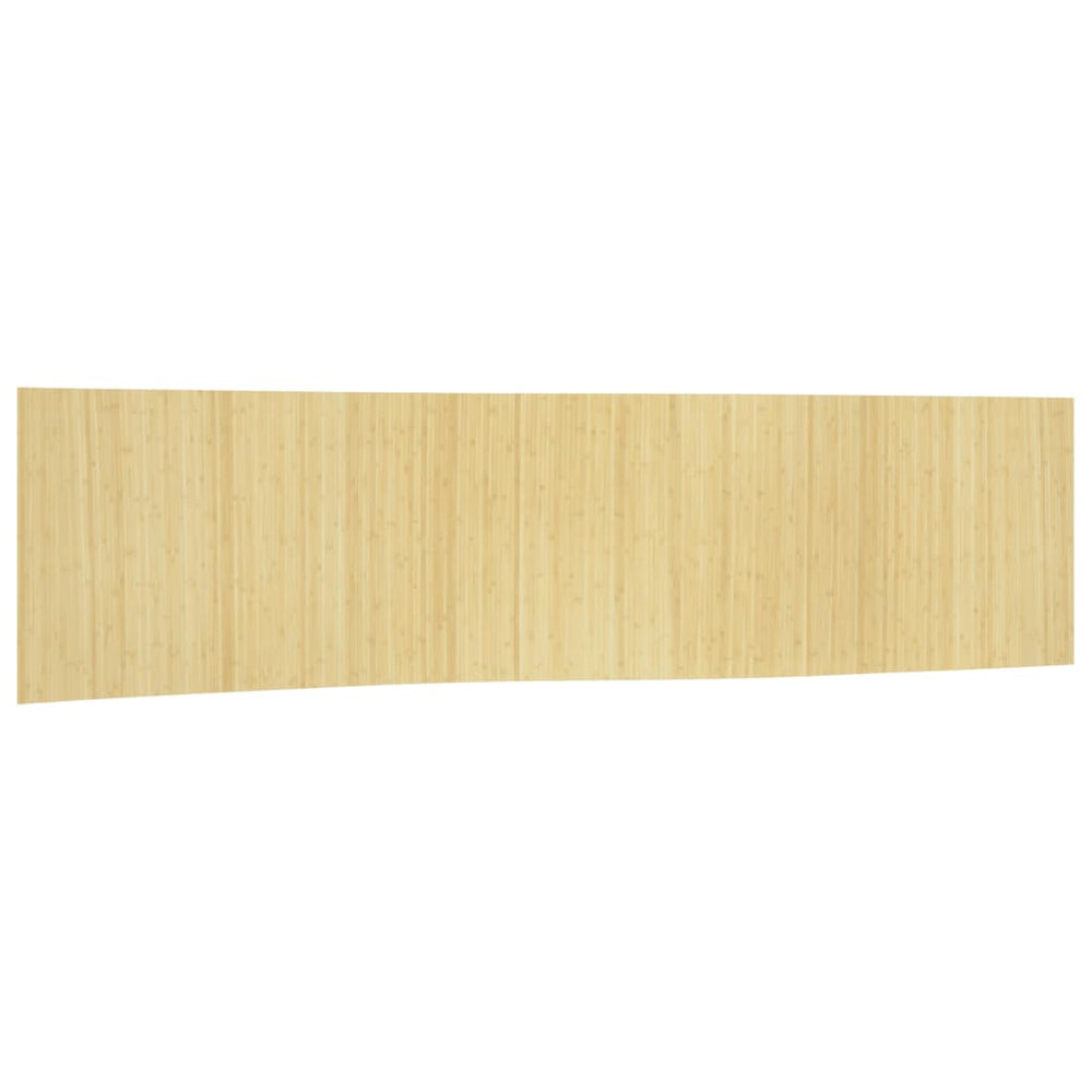 vidaXL Room Divider Light Natural 800 cm Wide 165 cm High Bamboo