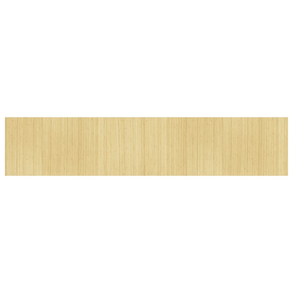 vidaXL Room Divider Light Natural 800 cm Wide 165 cm High Bamboo