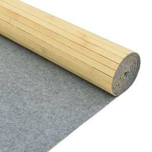 vidaXL Room Divider Light Natural 800 cm Wide 165 cm High Bamboo