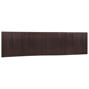 vidaXL Room Divider Dark Brown Width 800 cm Height 165 cm Bamboo