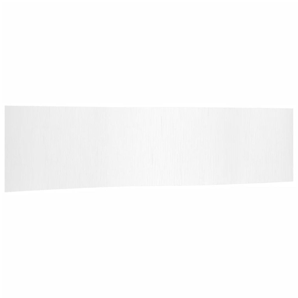 vidaXL Room Divider White Width 800 cm Height 165 cm Bamboo