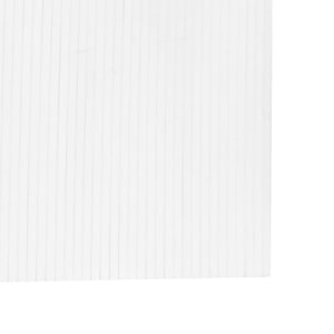 vidaXL Room Divider White Width 800 cm Height 165 cm Bamboo