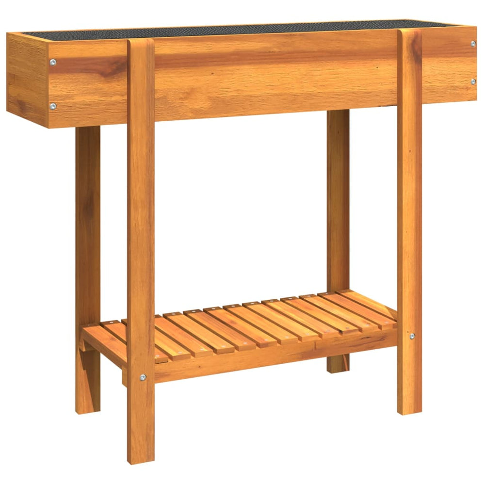 vidaXL Raised Garden Bed 90x30x75 cm Solid Acacia Wood