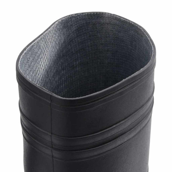 vidaXL Rubber Boots Black Size 45 PVC