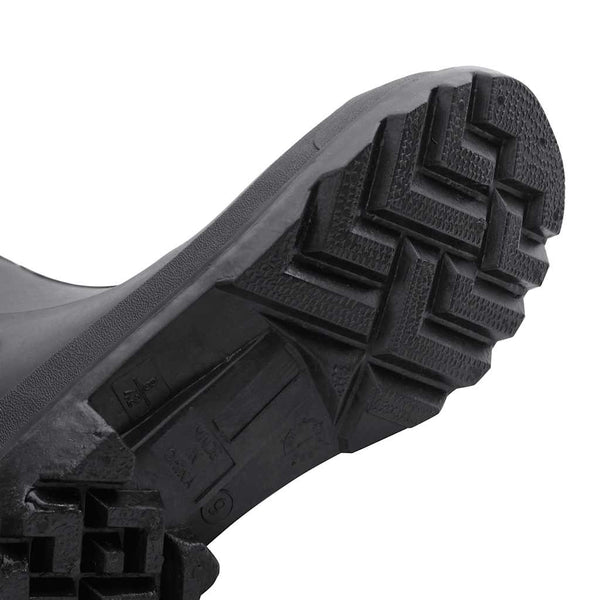 vidaXL Rubber Boots with Removable Lining Black Size 42 PVC