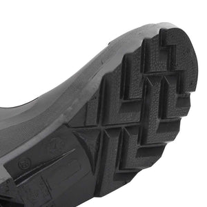 vidaXL Rubber Boots with Removable Lining Black Size 46 PVC