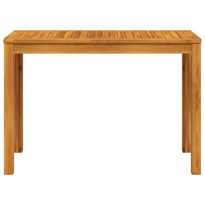 vidaXL Garden Dining Table 110x55x75 cm Solid Acacia Wood