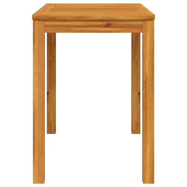 vidaXL Garden Dining Table 110x55x75 cm Solid Acacia Wood