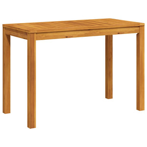 vidaXL Garden Dining Table 110x55x75 cm Solid Acacia Wood