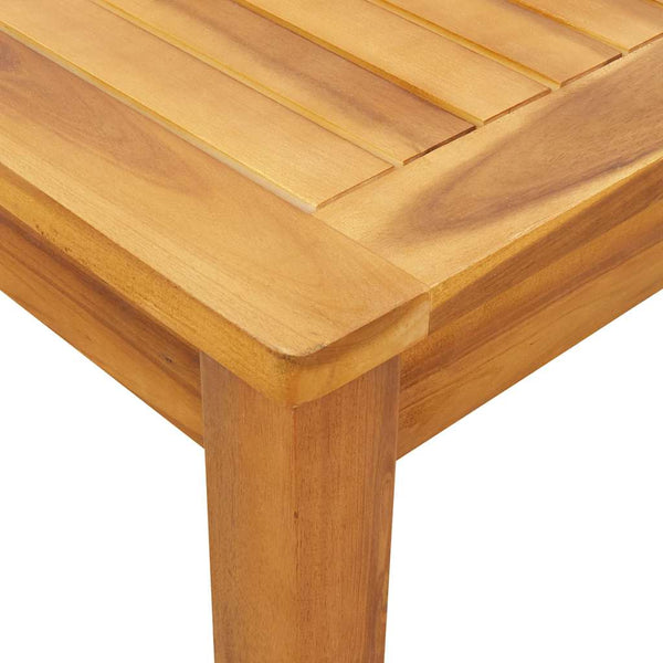 vidaXL Garden Dining Table 110x55x75 cm Solid Acacia Wood